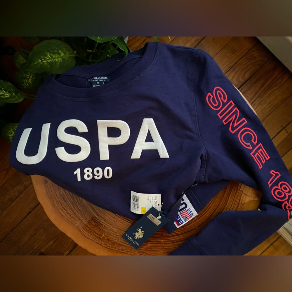 U.S. Polo Assn. Cropped Sweatshirt - Picture 5 of 6
